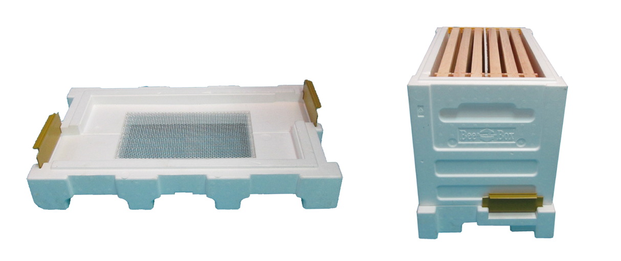 Paradise Honey Nuc & Mate 6 Frame Hive Dadant Nucleus Box Accessoires