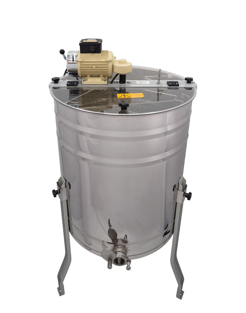 Honigschleuder 53cm 4/8 Waben Edelstahl Motor Deutsch Normal Zander Dadant Hobby Line