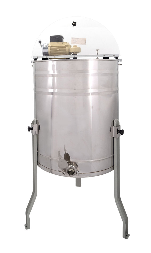 Honigschleuder 53cm 4/8 Waben Edelstahl Motor Deutsch Normal Zander Dadant Hobby Line