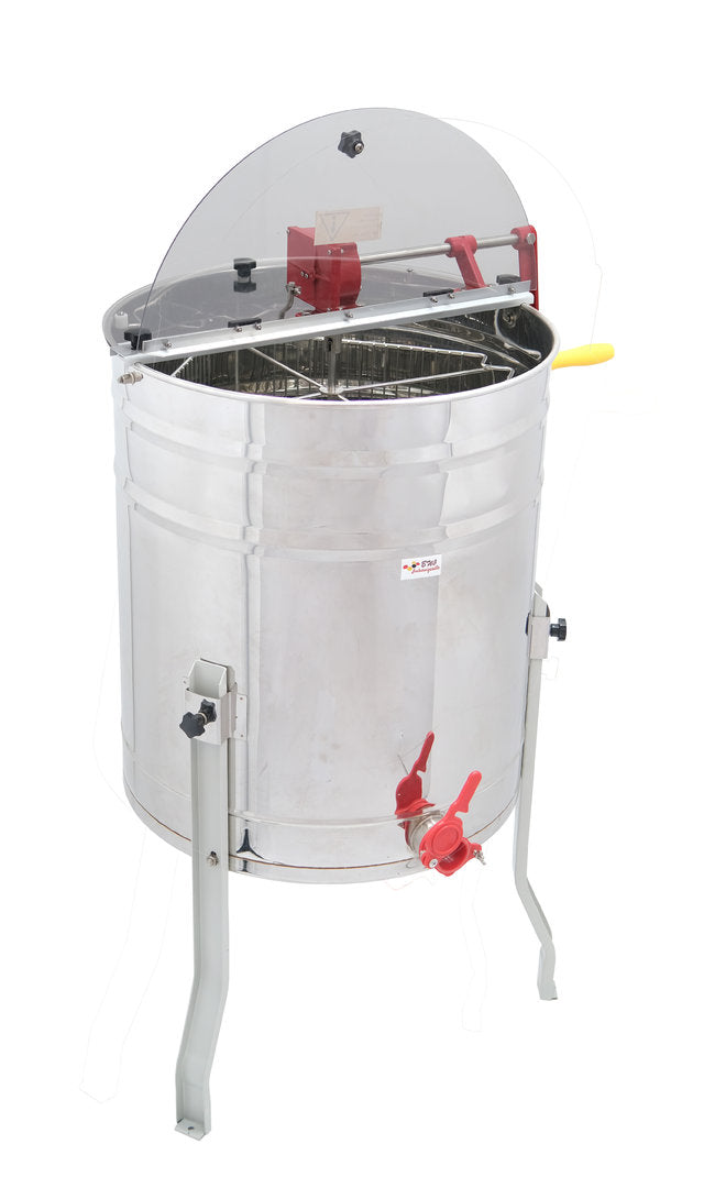 Honigschleuder 53cm 4/8 Waben Edelstahl Deutsch Normal Zander Dadant Hobby Line