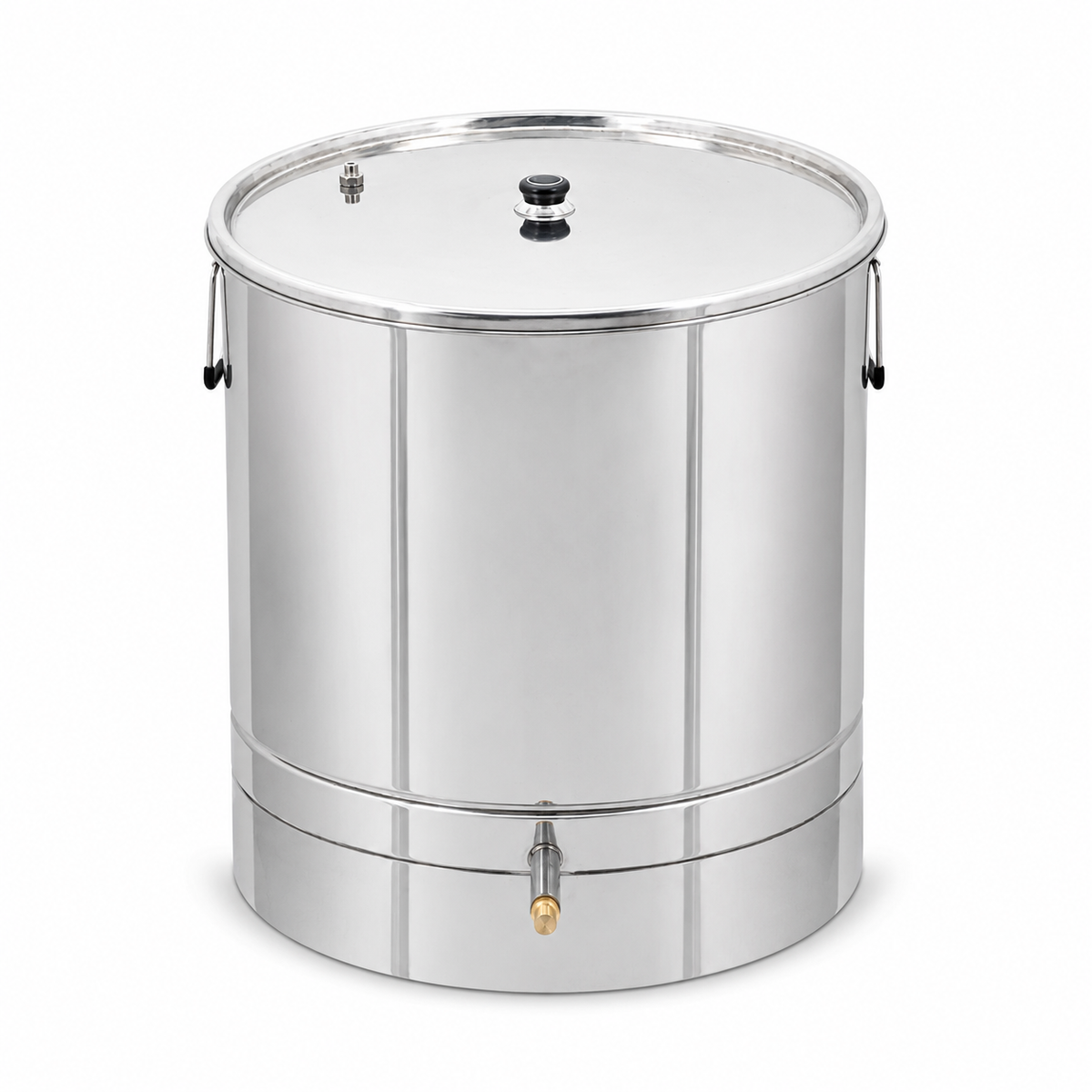 Steam wax melter round stainless steel 64 cm diameter up to 30 honeycombs