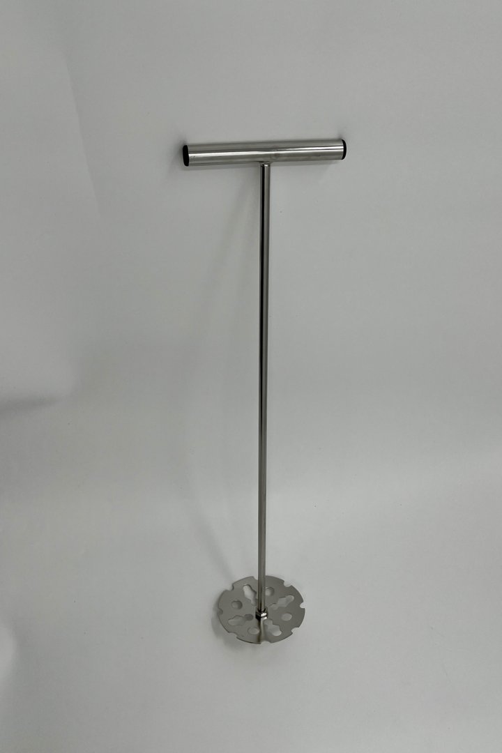 Op en neer honingroerder grote handmatige honing romig roeren met handvat