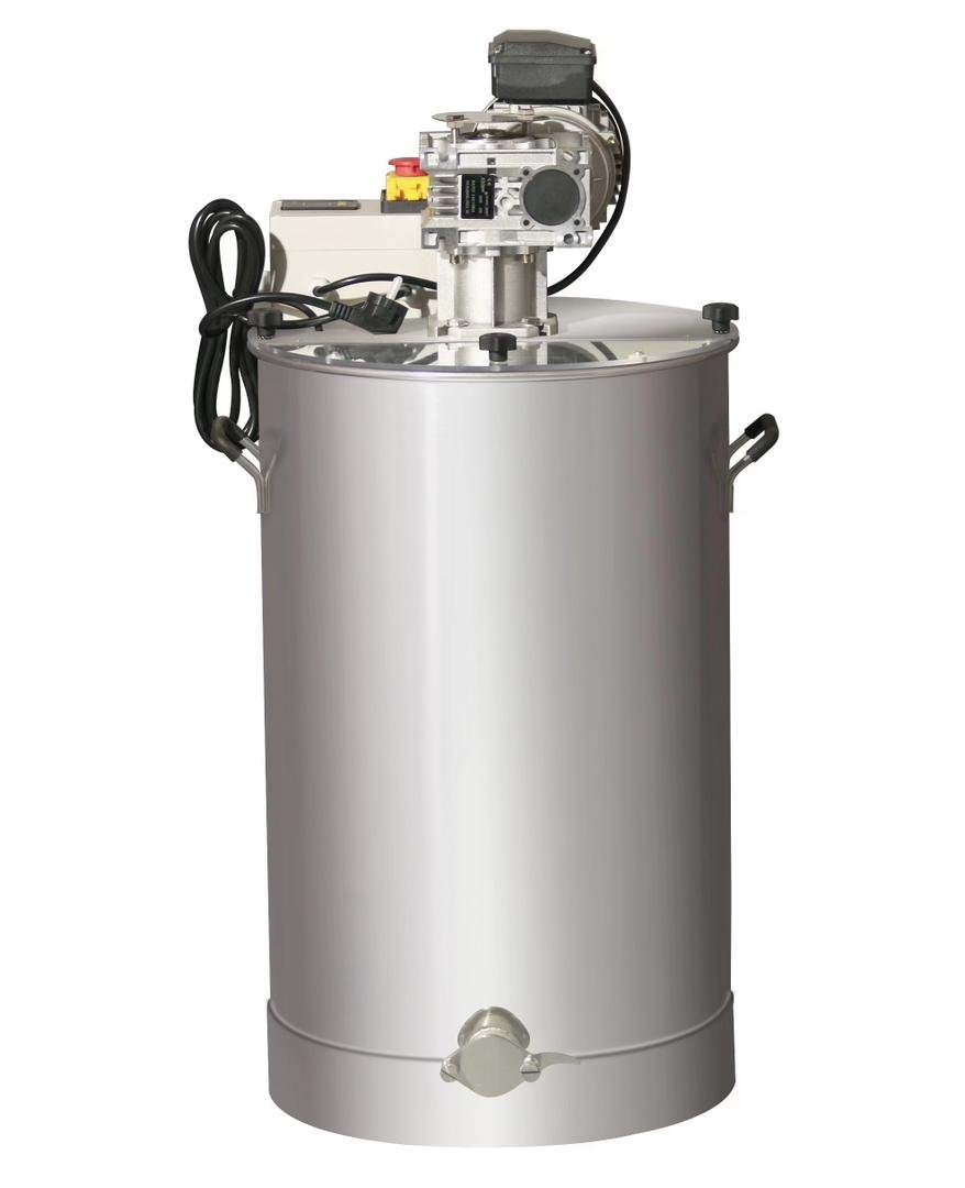 Honingmixer 100 kg met timer voor het romig roeren van honing