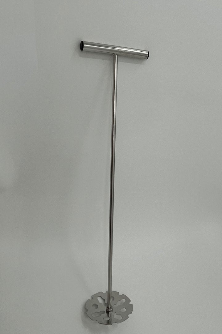 Op en neer honingroerder grote handmatige honing romig roeren met handvat