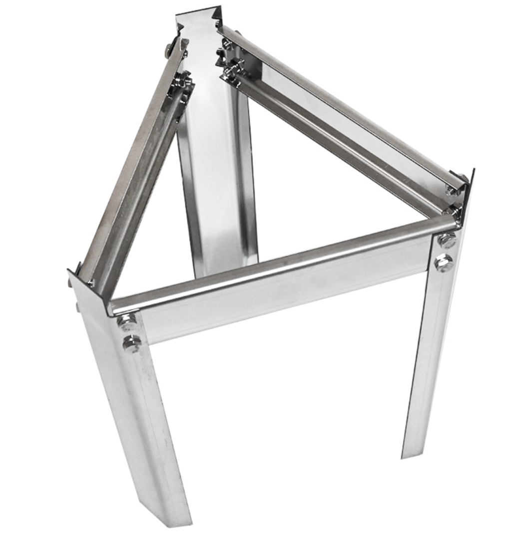 Vulstandaard RVS voor 25 kg, 30 kg en 50 kg honingbottelaar