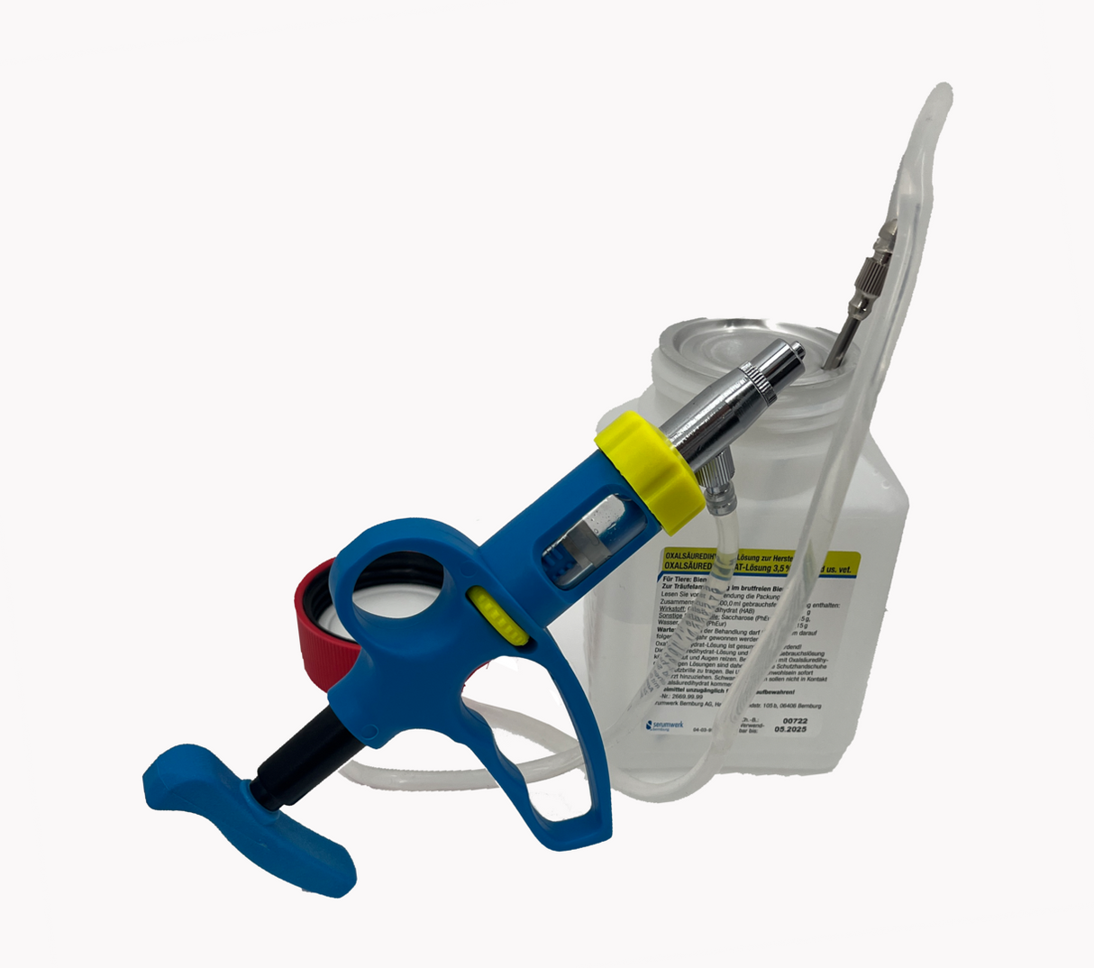 Automatic syringe oxalic acid dosing syringe fine dosing syringe Varroa