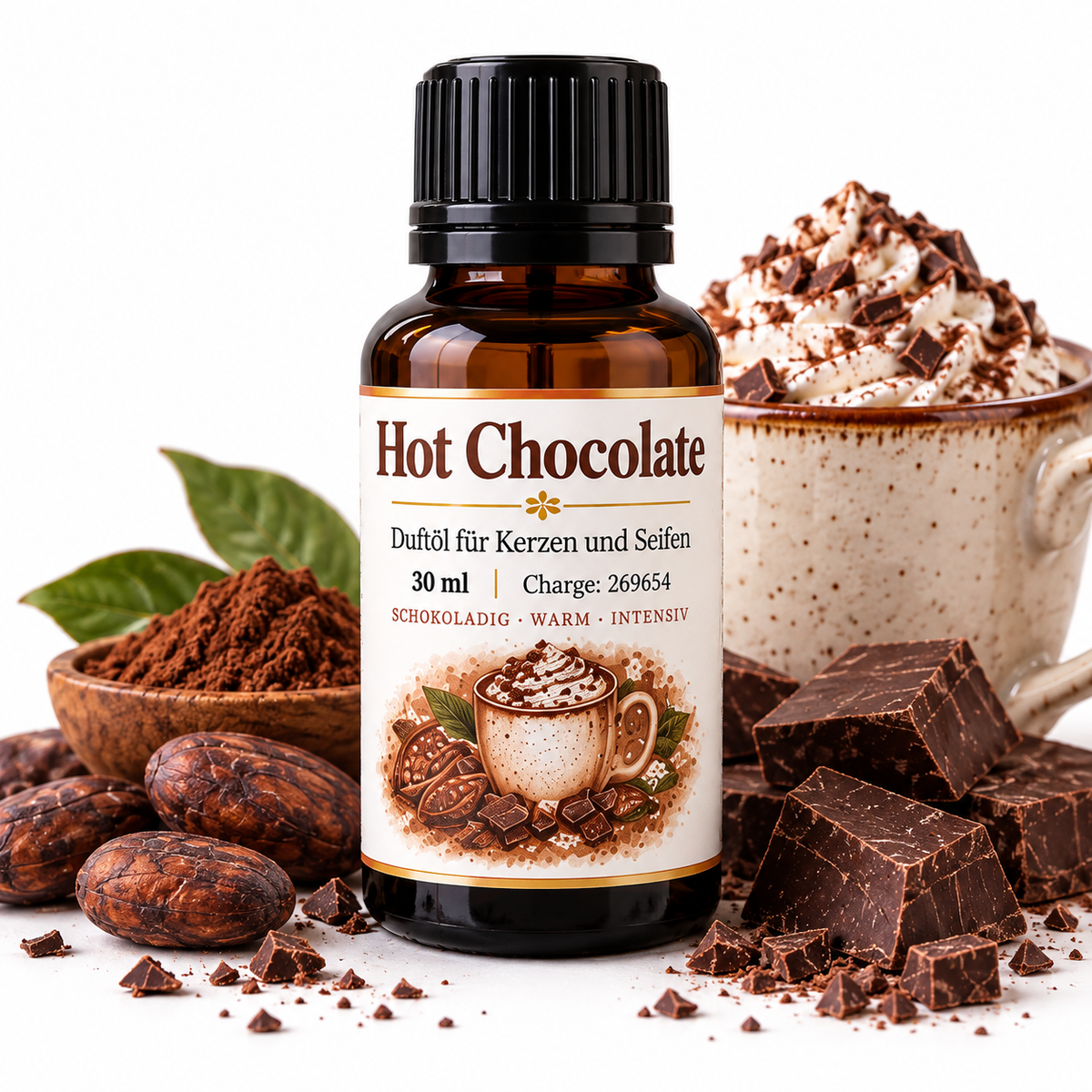 Spicy Love geurolie voor kaarsen en zeep – 30 ml (kopie)