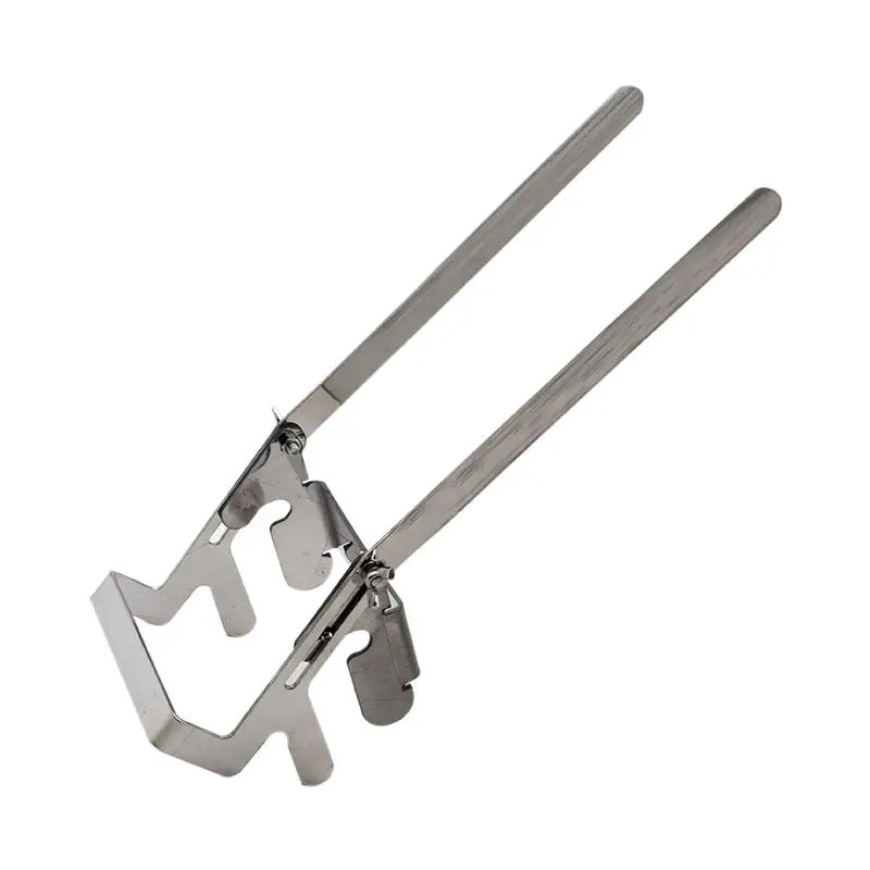 Porta secchiello regolabile per tutti i secchi per miele e hobbock in acciaio inox