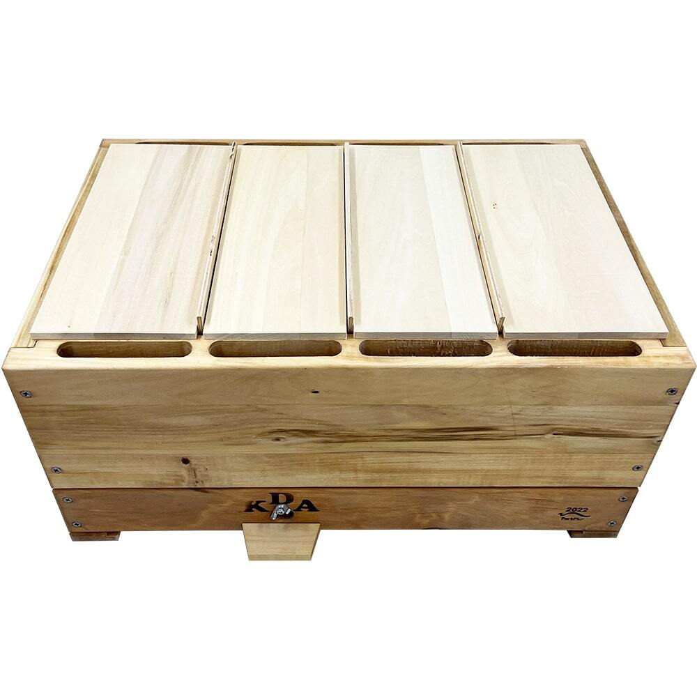 Multifunctionele paringskast voor 4 koninginnen, 12 ramen, Mini+ paringsstation