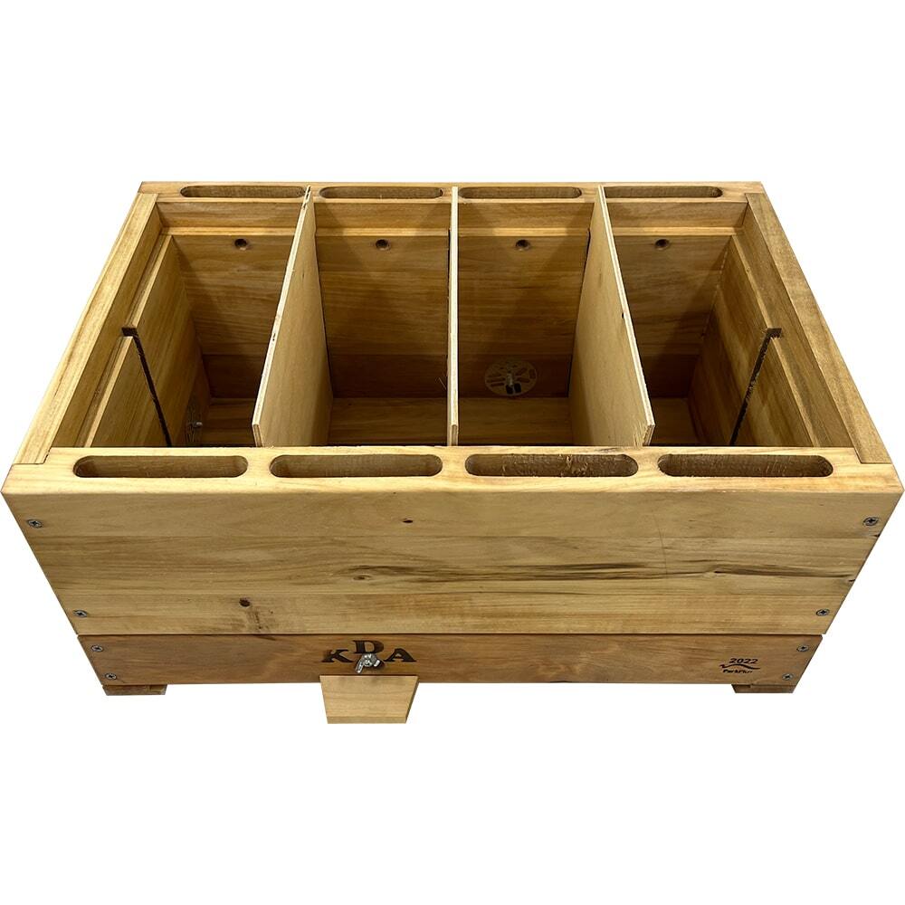 Multifunctionele paringskast voor 4 koninginnen, 12 ramen, Mini+ paringsstation