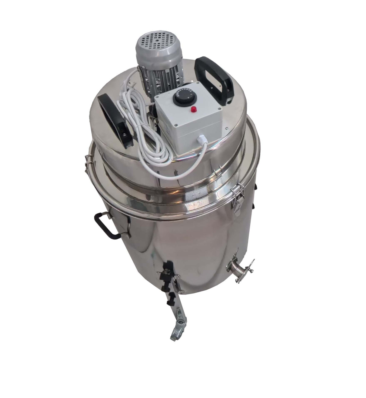 Wassmelter met deksel, deksel van 52 cm, wassmelter, melicitose, honingsmeltapparaat voor het ontdooien van honing