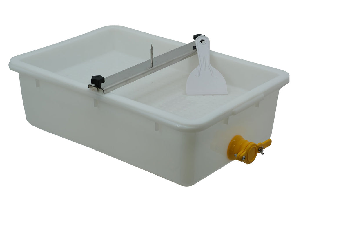 Imbracatura disopercolatrice completa di filtro in plastica per la scoperta con coltello