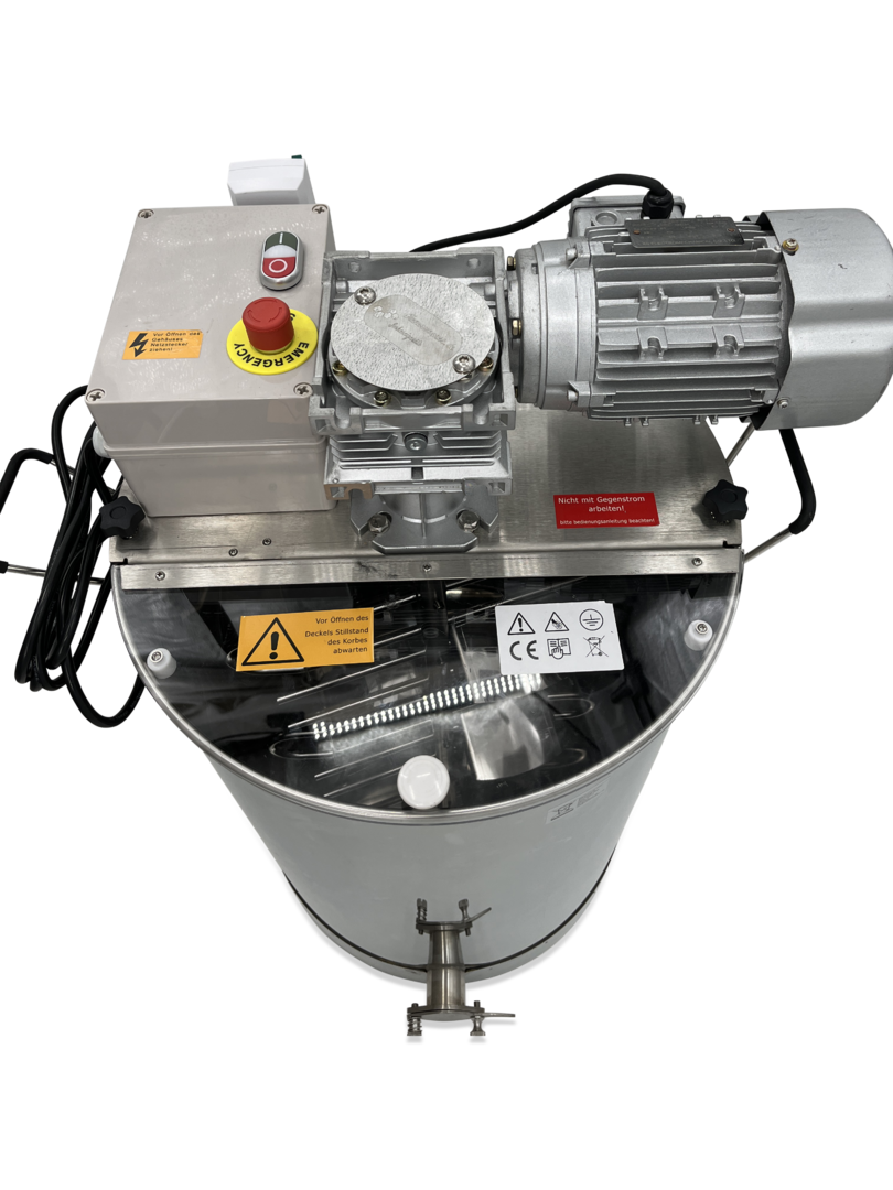 Honingmixer 100 kg met timer voor het romig roeren van honing