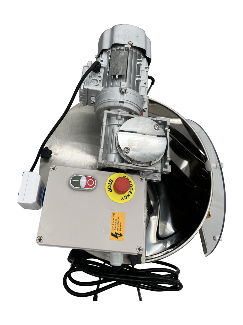 Honingmixer 100 kg met timer voor het romig roeren van honing