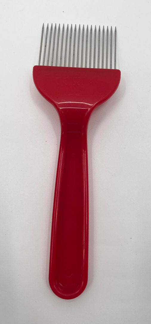 Ontgrendelingsvork rode rechte naalden voor het ontdekken van de honingraten