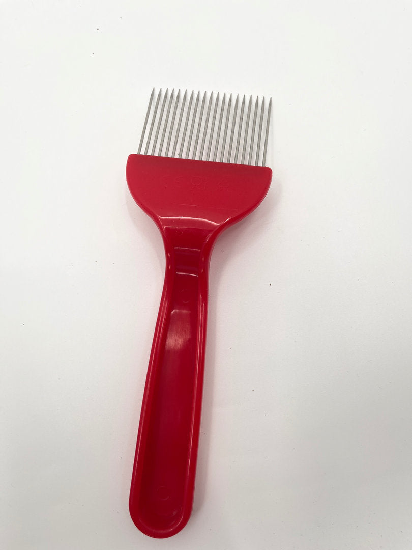 Ontgrendelingsvork rode rechte naalden voor het ontdekken van de honingraten