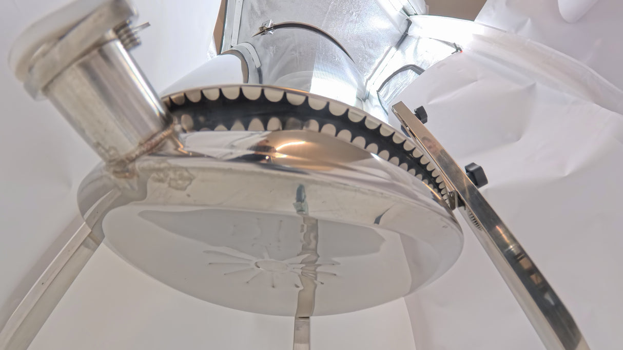 Wassmelter met deksel, deksel van 52 cm, wassmelter, melicitose, honingsmeltapparaat voor het ontdooien van honing