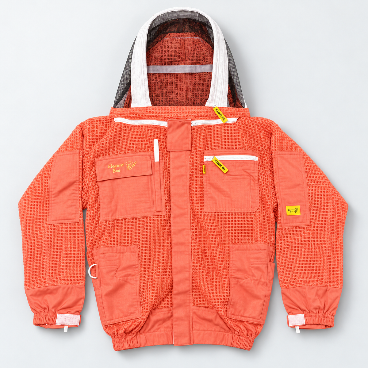 Beekeeping Jacket 3-Layer Mesh White Premium Quality ElegantBee (Copy)
