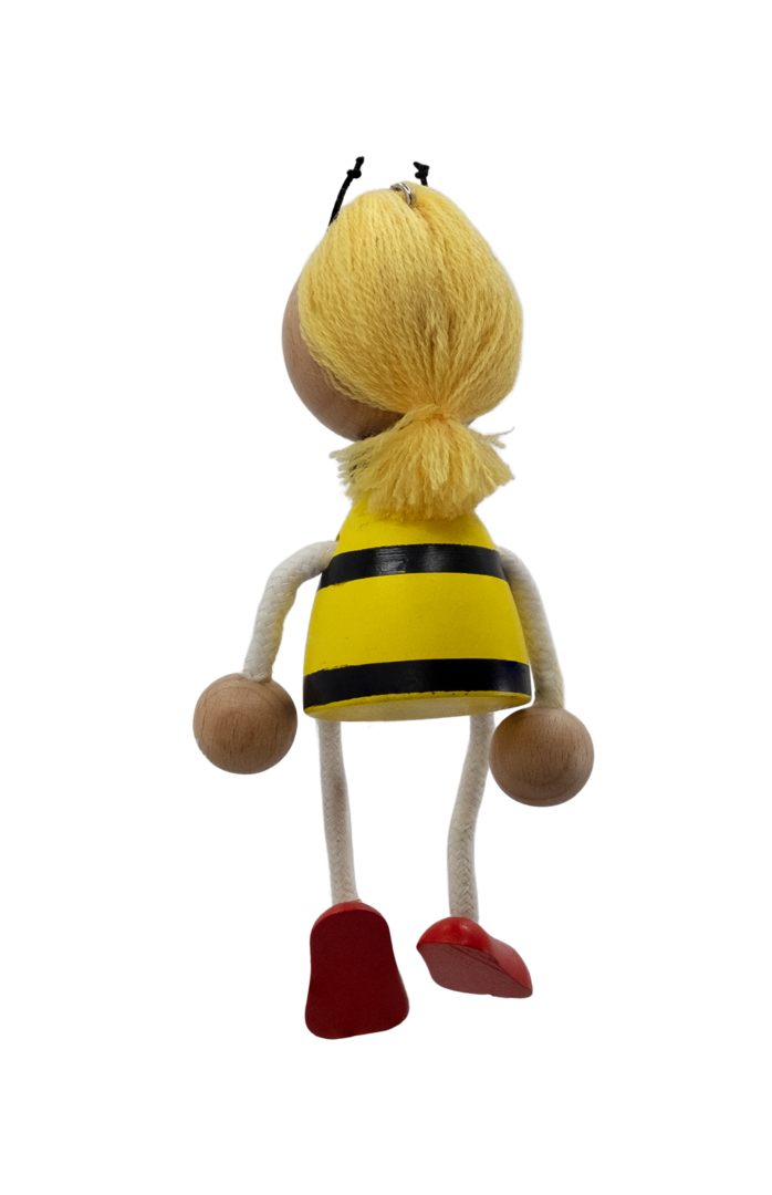 Holzfigur Bienen Schwingfigur Holzspielzeug für Kinder und Deko für Imker
