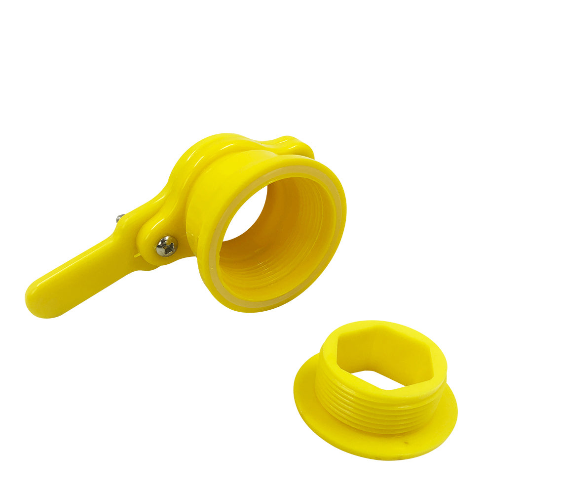 Knijpkraan Kusstoff met contramoer Ø 40 mm