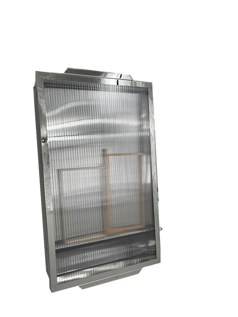 Edelstahl Sonnenwachsschmelzer 4 Waben Zander Dadant DN