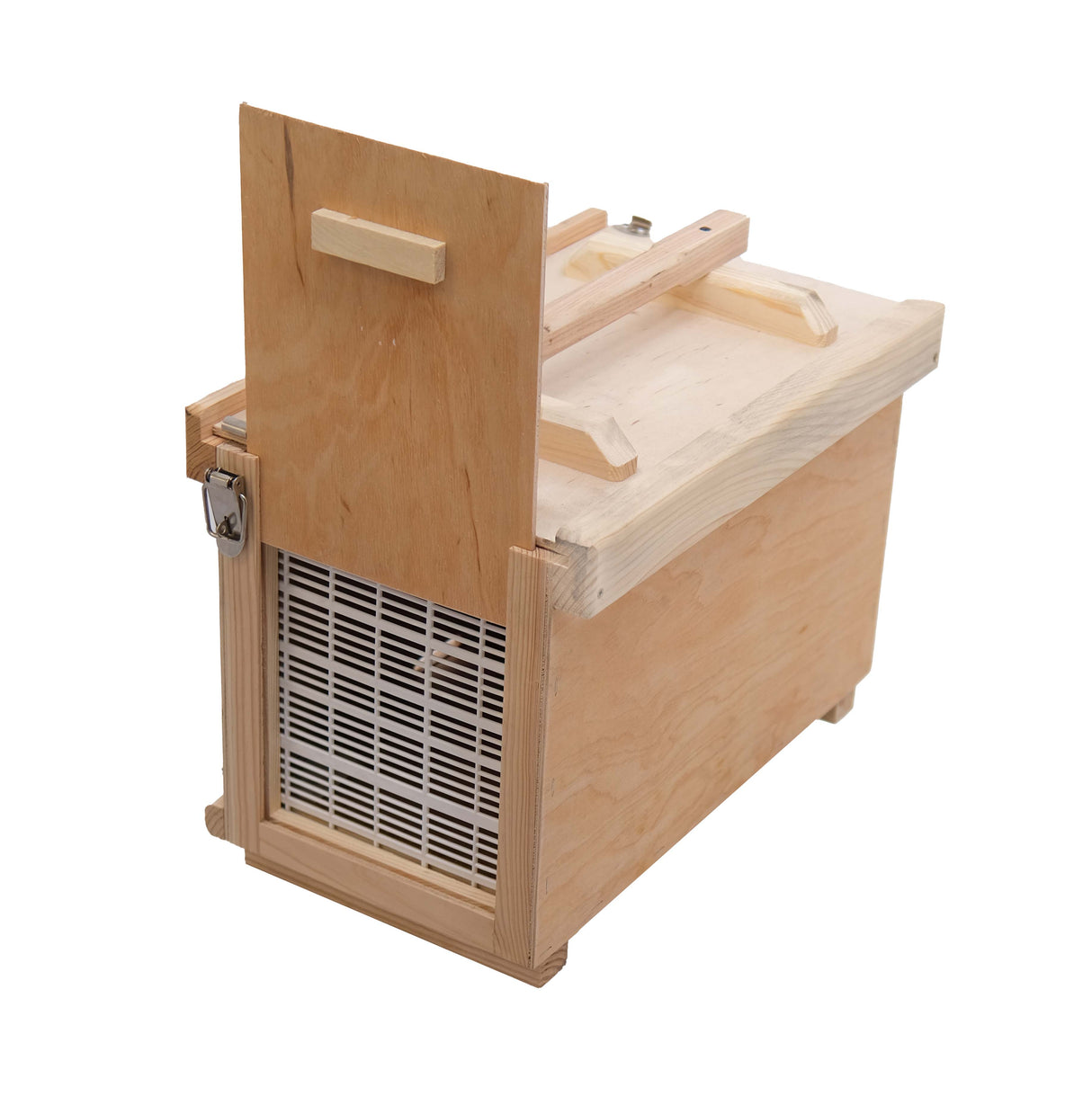 Bienenwagner swarm transport box made of solid wood – for 6 frames (DNM, Zander, Dadant US)