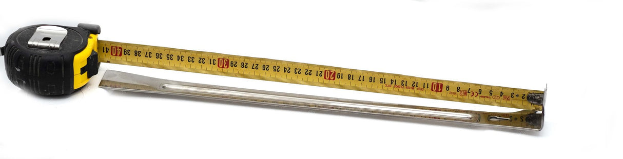 Stokbeitel honingraatschraper XXL zeer lang ca. 40 cm roestvrij staal