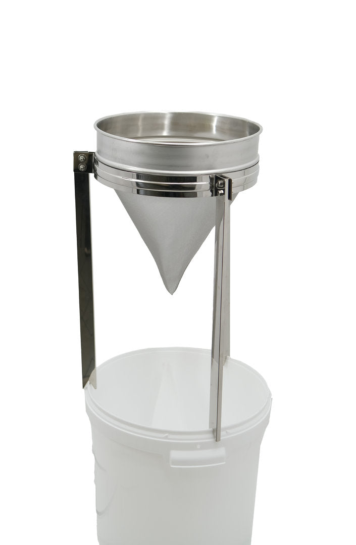 Honingpuntzeef fijn RVS Geschikt voor 3 poten en onze bottelaars