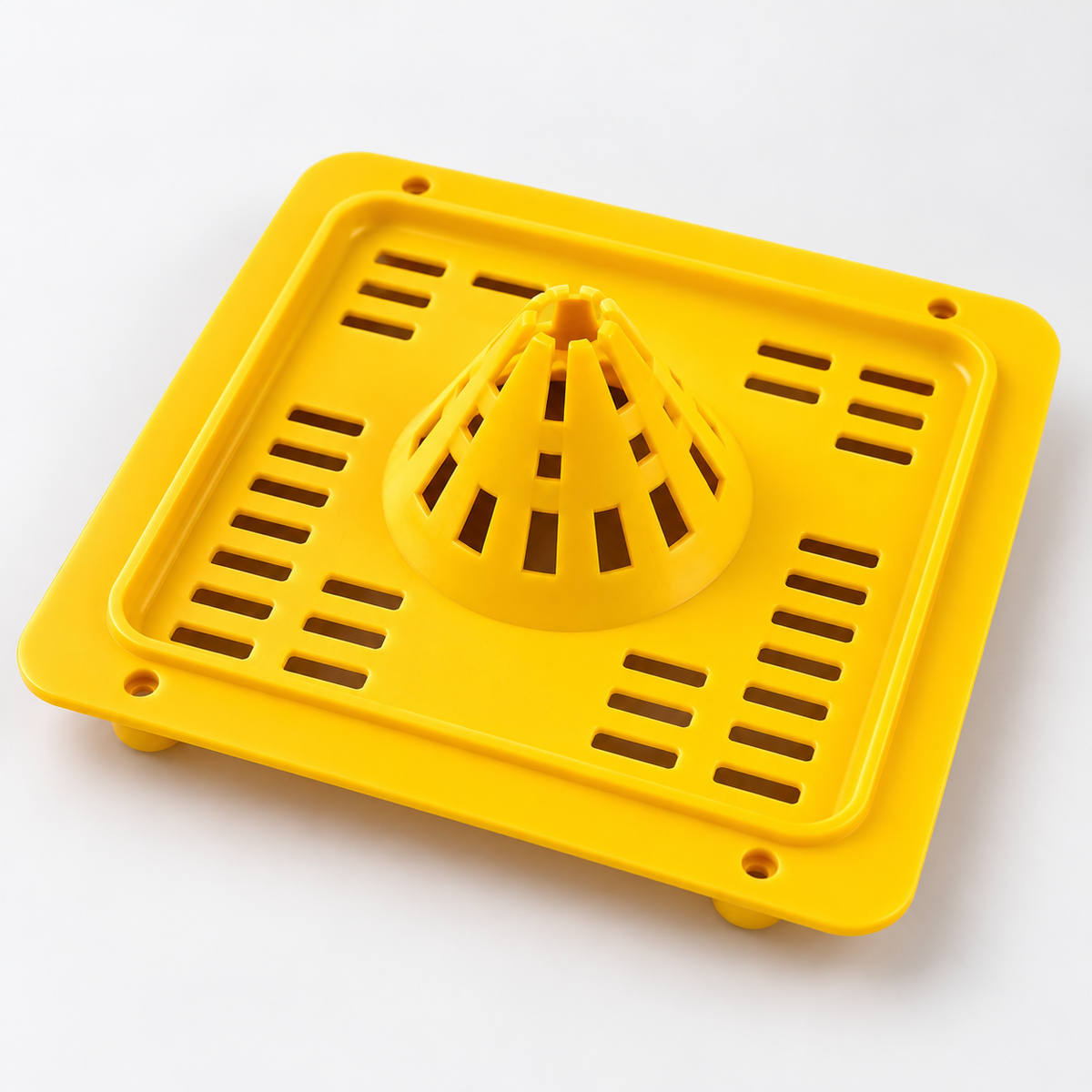 Selective trap for Asian hornets – mounting plate 15.4 × 15.4 cm Vespa velutina