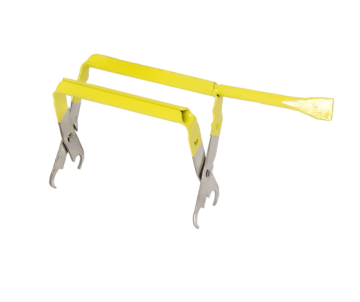 Honingraattang met stokbeitel 2in1 gele honingraattrekker