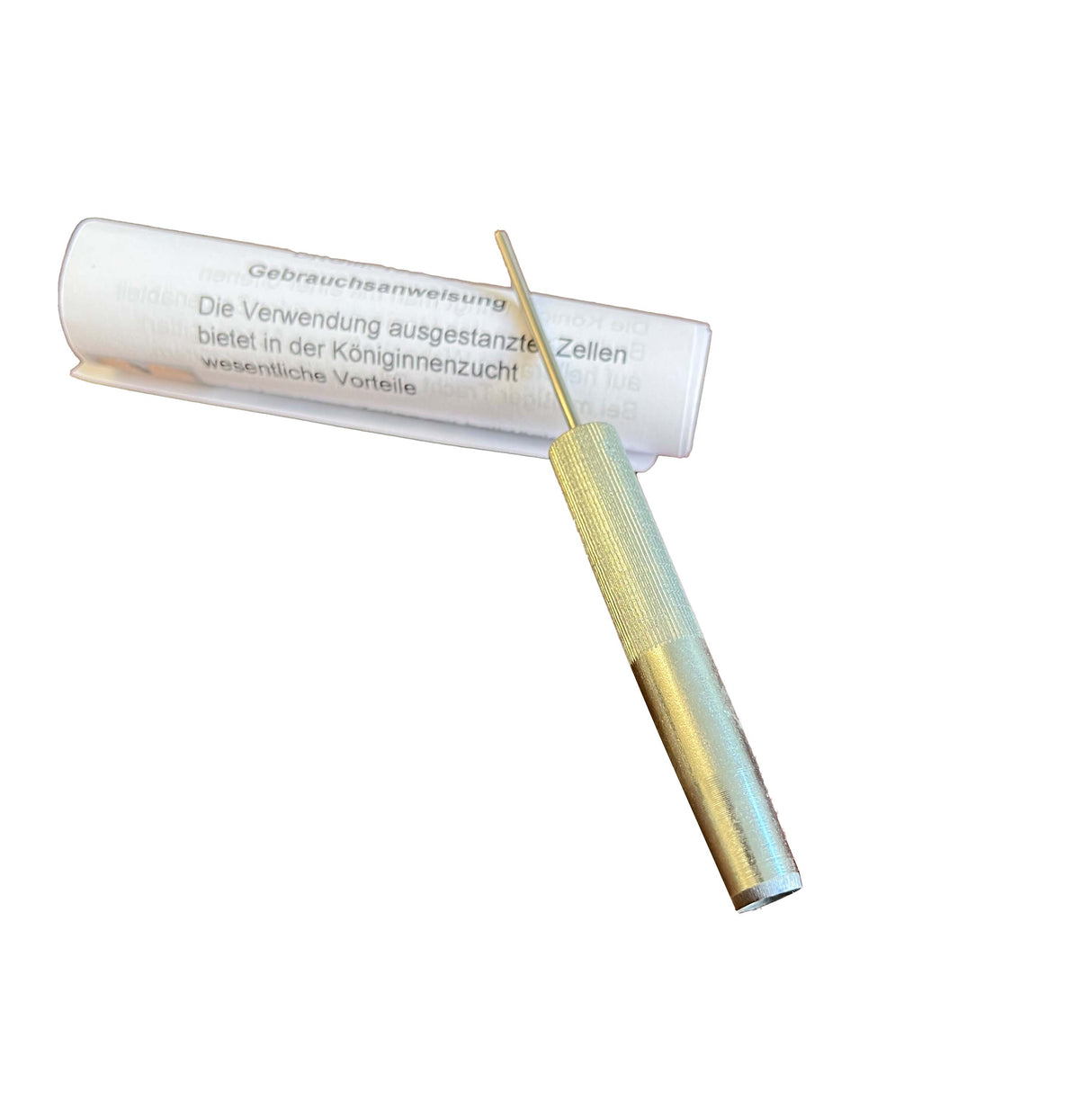 Bienenwagner stainless steel cell punch – for the precise punching out of larvae for queen rearing