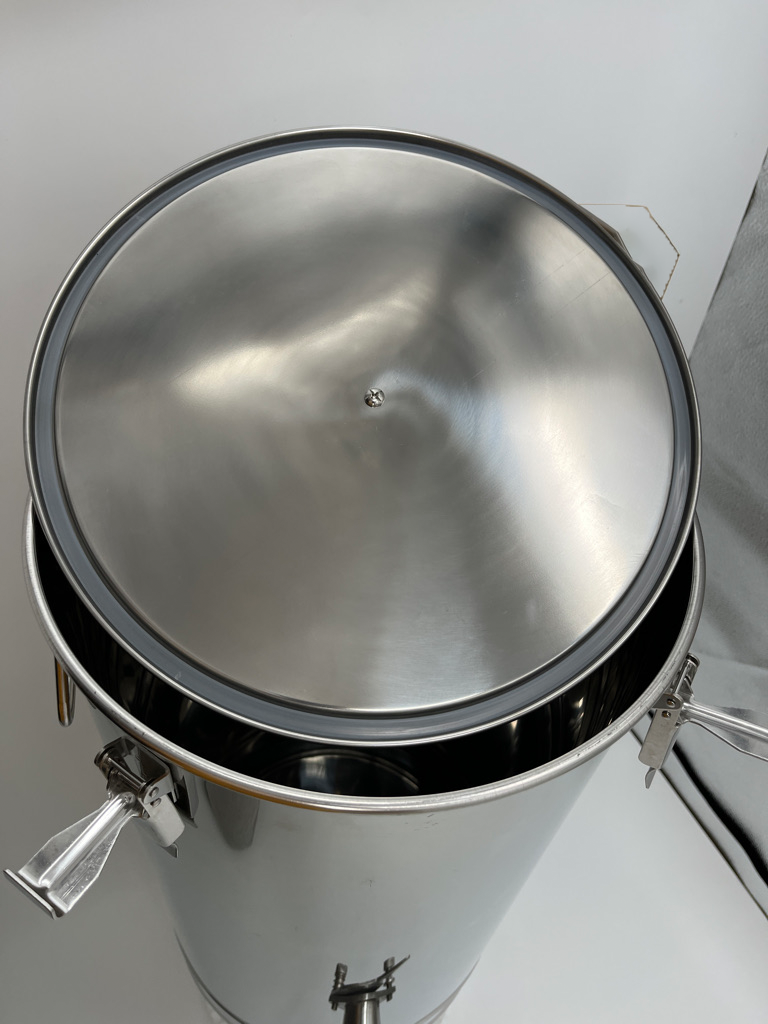 Honig Abfüller aus Edelstahl 50 kg Abfüllkübel Honigabfüller Abfüller