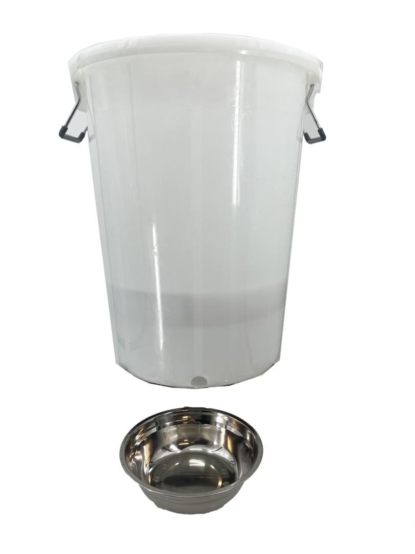 Dampfwachsschmelzer mit Edelstahl Filtereinsatz Wachsschmelzer 100l