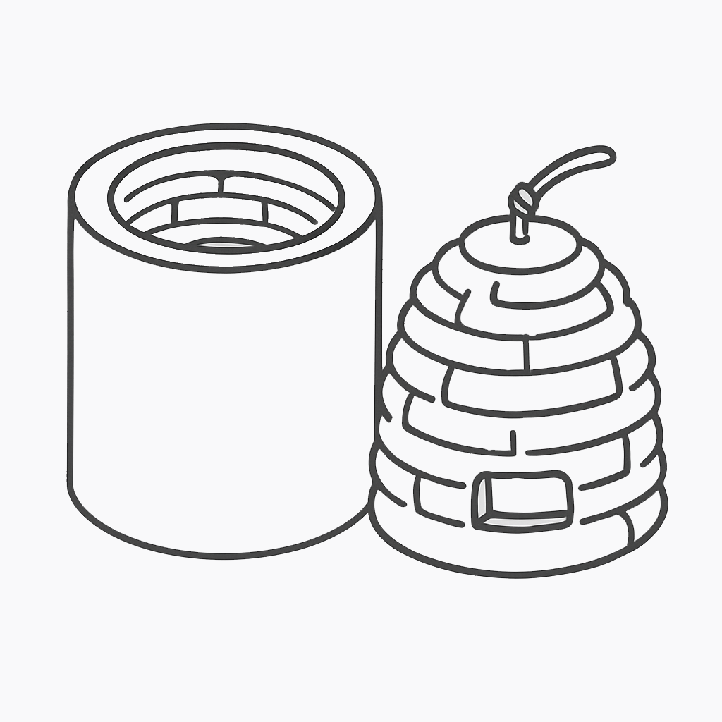 Kerzen Silikon Formen – Bienen Wagner GmbH