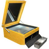 Fondoir à cire solaire en bois solide et durable pour 2 à 4 nids d'abeilles Zander Dadant allemand normal