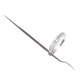 Double-sided grafting needle with removable magnifying glass, stainless steel, queen bee grafting tool, grafting spoon