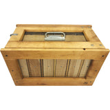 Transport box for 6 single-frame hives - Safe and efficient transport for queen rearing