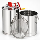 3-honeycomb combination honey extractor with filler & coarse sieve