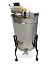 Honigschleuder 4 Waben Edelstahl Motor Deutsch Normal Zander Dadant HR