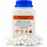 acide oxalique-Dihydrate comprimés 1 g – 500 g acide oxalique sous forme de comprimés pratiques à doser 