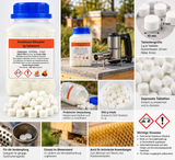 acide oxalique-Dihydrate comprimés 1 g – 500 g acide oxalique sous forme de comprimés pratiques à doser 