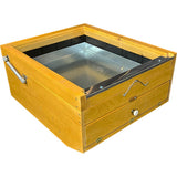 Fondoir à cire solaire en bois solide et durable pour 2 à 4 nids d'abeilles Zander Dadant allemand normal