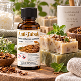 Huile parfumée anti-tabac 30 ml – parfum frais pour bougies & savons 