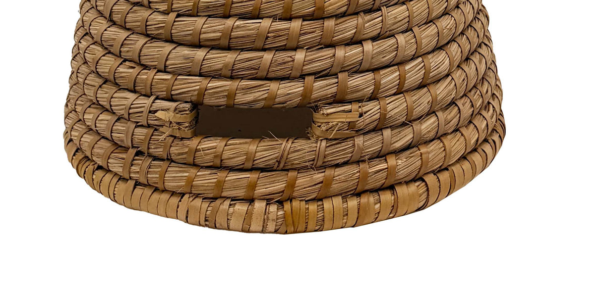 Bienenkorb Verschieden Größen  aus Stroh 26cm-35cm  – Handarbeit Fairtrade