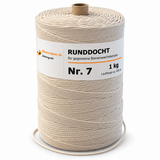 10 meters candle wick cotton wick round wick for beeswax candles, wick thickness No. 1, 2, 3, 4, 5, 6 (Copy) 