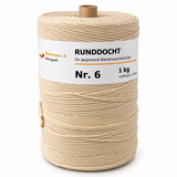 10 meters candle wick cotton wick round wick for beeswax candles, wick thickness No. 1, 2, 3, 4, 5, 6 (Copy) 