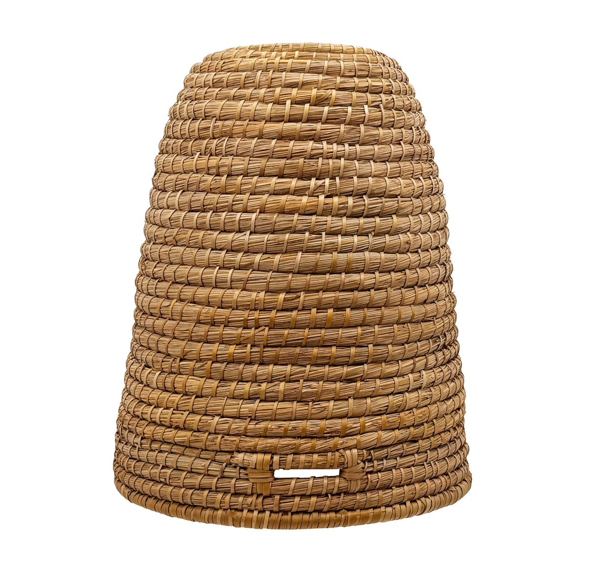 Ruche en paille 40cm - fait main Fairtrade