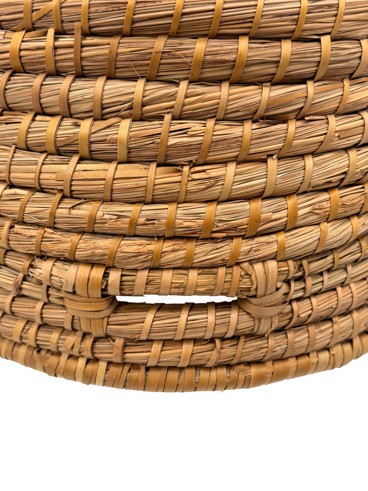 Bienenkorb Verschieden Größen  aus Stroh 26cm-35cm  – Handarbeit Fairtrade