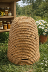 Bienenkorb Verschieden Größen  aus Stroh 26cm-35cm  – Handarbeit Fairtrade