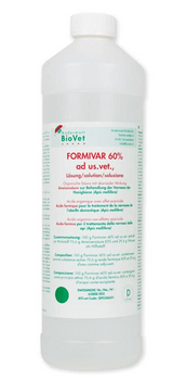 1 litro Formivar acido formico 60% ad us vet. per il trattamento della varroa